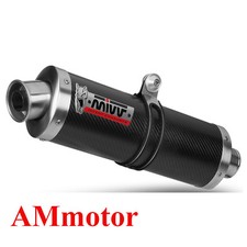 Mivv Suzuki Gsf 1200 Bandit 1998 98 Pot D' Echappement Moto Oval Carbon