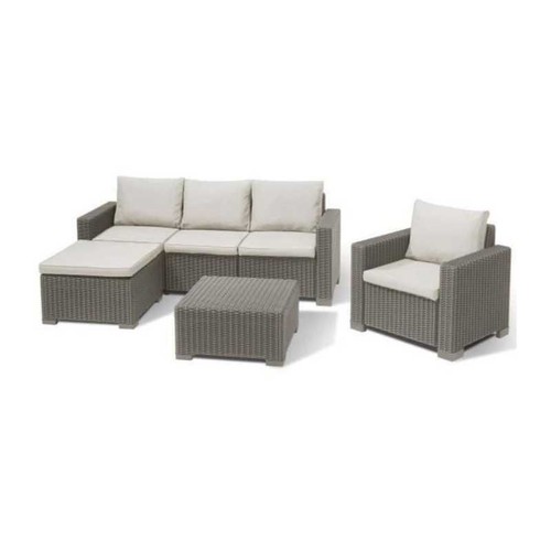 Salon jardin en resine - en,