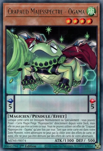 Crapaud majesspectre - crapaud,
