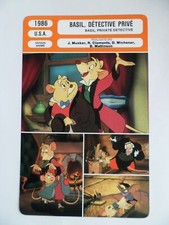 CARTE FICHE CINEMA 1986 BASIL