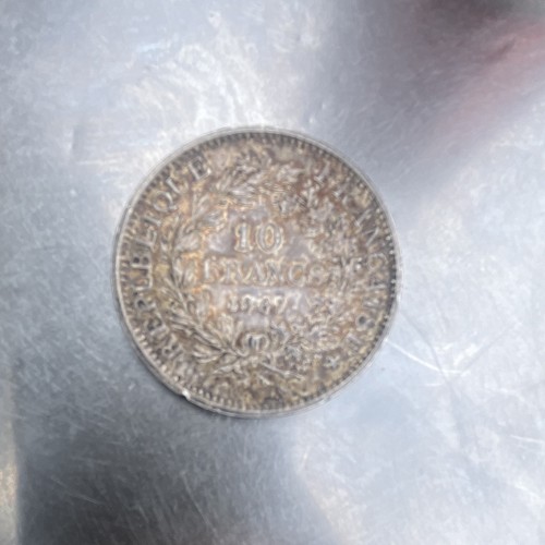 Pièce francs hercule - 10,