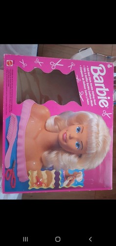 Tête coiffer barbie 90s - à,