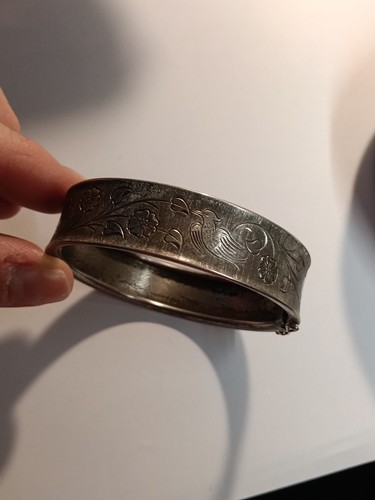 Bracelet ancien argent - bracelet, en