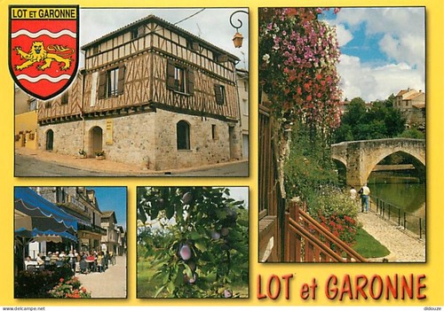 Carte postale lot - -,