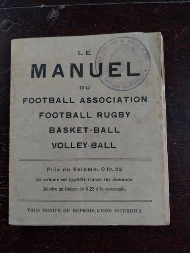 Document ancien sport football - sport,