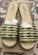 Mules En Toile Imprimer