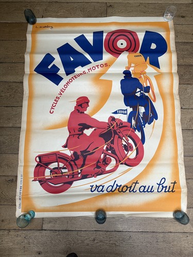 Affiche publicitaire favor - affiche,