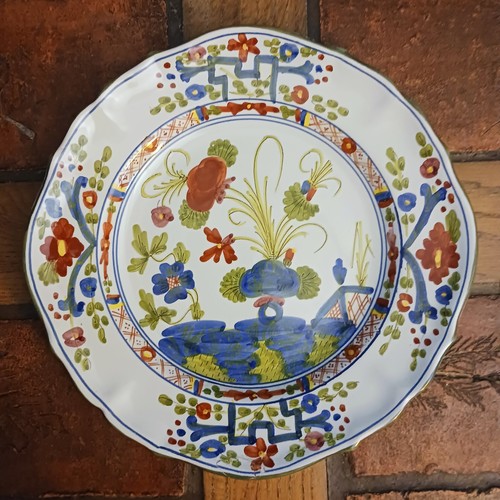 Assiette majolique de - assiette,