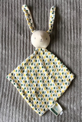 Doudou lapin beige - beige, jaune