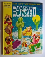 TRANCHAND - Smith et Wesson 2 - Vous avez dit Blizzard - EO