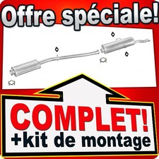 Ligne pot d'échappement pour