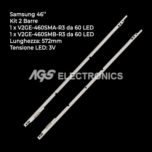 Kit barres 60 - 2, tv