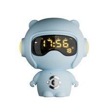 R??veil de dessin anim?? color?? pour enfants avec veilleuse et sons