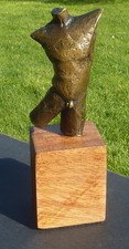 petit bronze cire unique buste