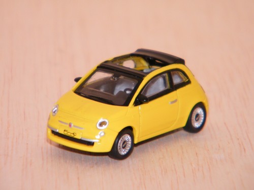 Fiat 500c 2009 yellow norev - fiat,