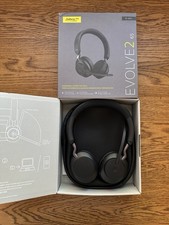 Jabra Evolve2 65 Wireless On-Ear Headset W/ USB-C Dongle And Case