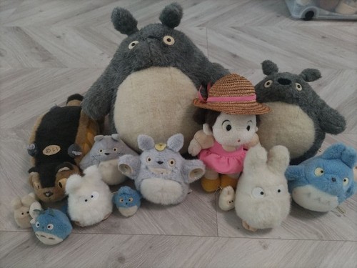 Lot peluche totoro rétro rare - lot,