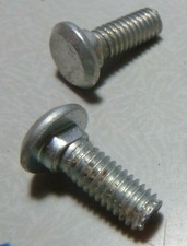 2 vis huret M5 tête ronde à