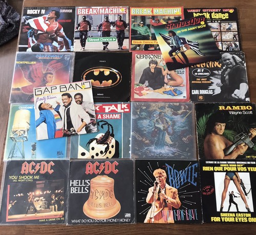 Disques tours vinyles lot - 45,