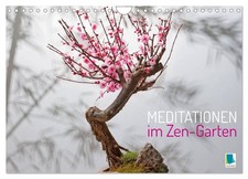 Méditations dans le jardin zen (Calendrier mural 2026 DIN A4 horizontal), CALVEN