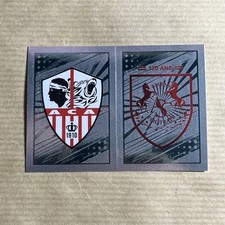483 ÉCUSSON AJACCIO AMIENS PANINI FOOT 22 2021 2022 STICKERS FOOTBALL FRANCE