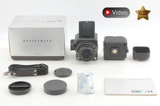 [MINT /BOX] Hasselblad 500CM C/M Black Film Camera C 80mm f2.8 Lens A12 II JAPAN