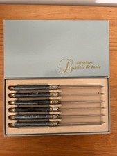 Lot de 6 couteaux véritables