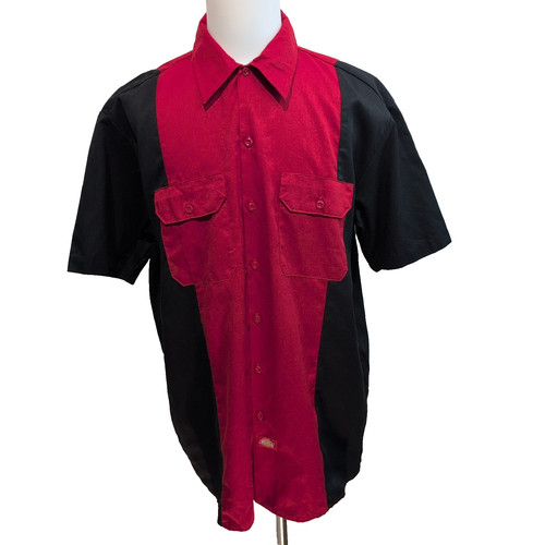 Chemise dickies rouge noir - xl,