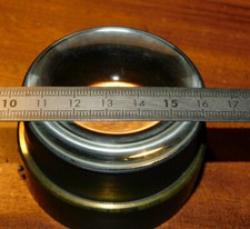 vintage AGRANDISSEUR APPAREIL PHOTO OBJECTIF plat LENS LOUPE Magnifier LUPE LOUP