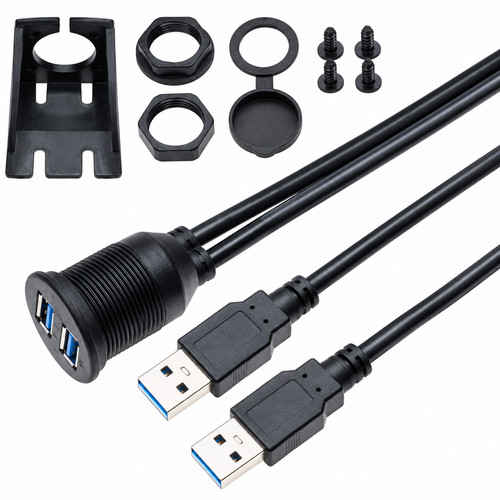 Câble rallonge double usb 0 - rallonge, 3.0