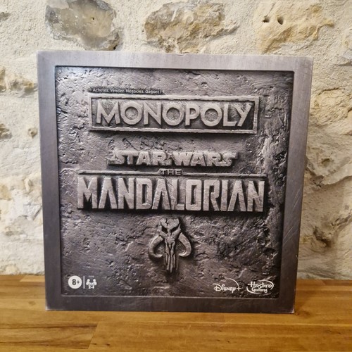 Monopoly star wars - star, mandalorian