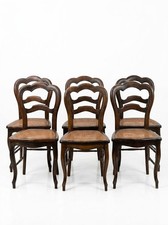 Série de 6 chaises à dossier