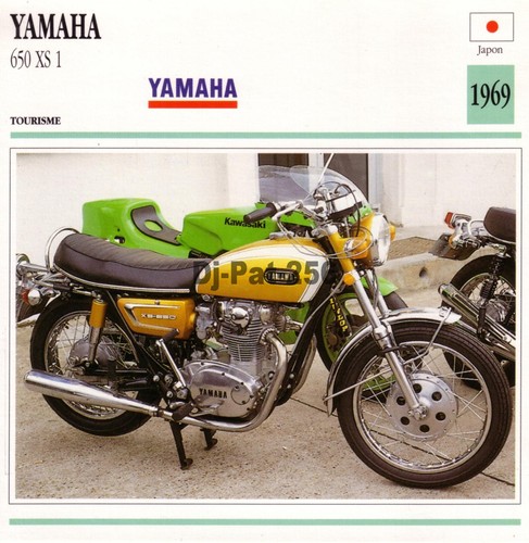 Fiche moto yamaha xs 650 - moto,