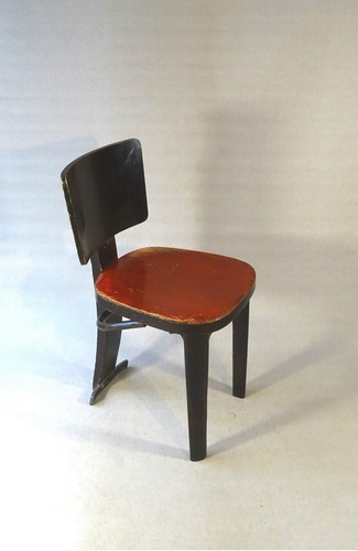 Chaise bistrot art déco - chaise,