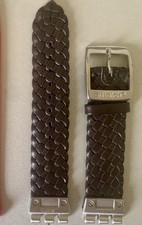 Swatch Irony YPS403 Bracelet 19mm de Montre en Cuir Tressé Neuf