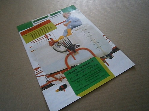 Catalogue advertising brochure