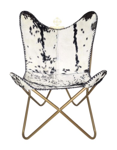 Chaise papillon cuir de - cuir,