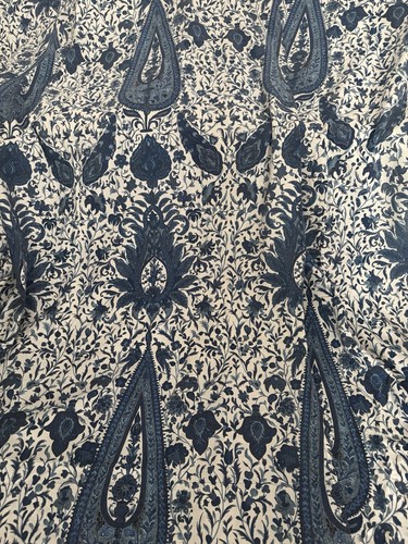 Paire rideaux motif fleuri - motif,