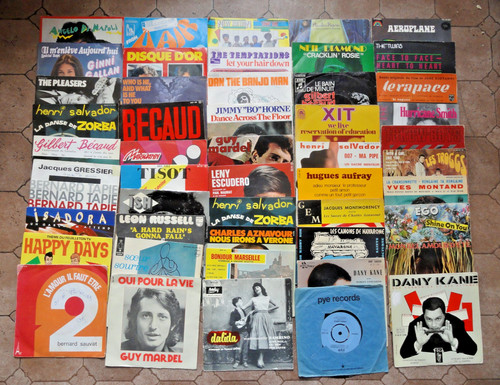 Lot disques vinyles - de,