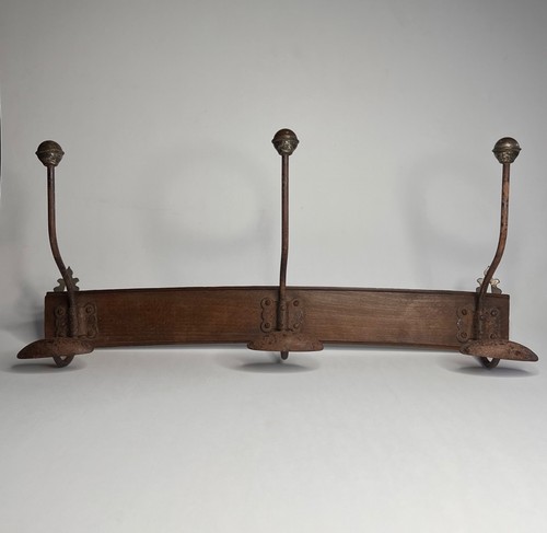 Ancien porte manteau bois - bois,