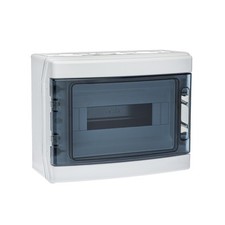Coffret électrique étanche Pour L'extérieur Ip65 - 12 Modules - Hxlxp 246x310x14