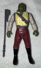 Vintage Star Wars Barada Skiff Guard Complete Original POTF Last 17 Kenner 1985