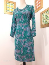 Robe vintage à fleur et