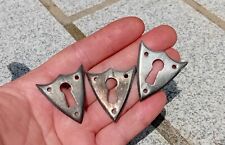 1 ANTIQUE KEY ENTRY LOCK "heart" LOUIS PHILIPPE for FURNITURE N°11B