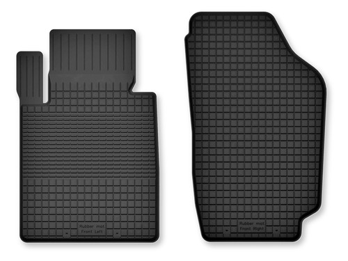 Tapis avant caoutchouc - , bac