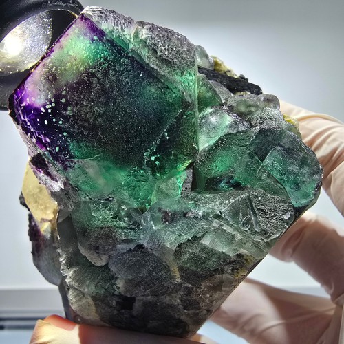 Gros spécimen fluorite - gros,