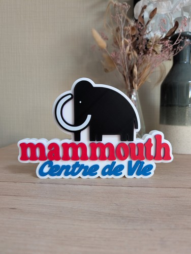Logo mammouth centre - "centre, de