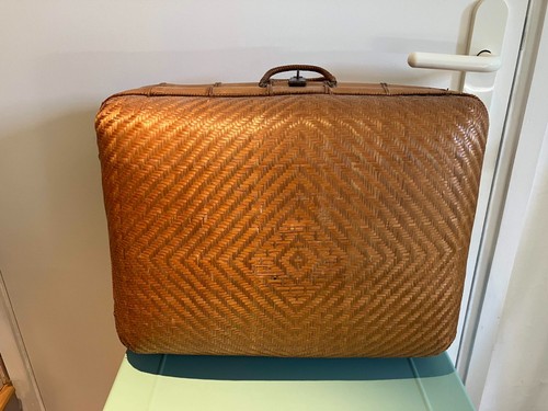 Valisette vintage bambou et - en,