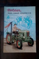 Tracteur Holder Diesel Vierrad