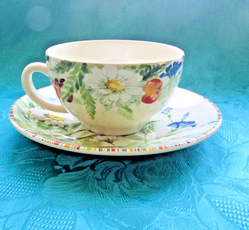 Tasse thé faience de - a,
